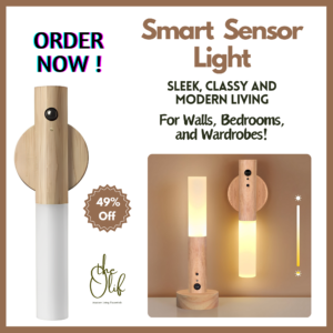 Smart Sensor Light – Sleek Design for Walls, Bedrooms, and Wardrobes!