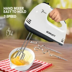 Multi-Purpose Electric Hand Mixer Beater – Perfect for Whipping, Mixing, and Baking.