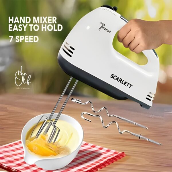 Multi-Purpose Electric Hand Mixer Beater – Perfect for Whipping, Mixing, and Baking.
