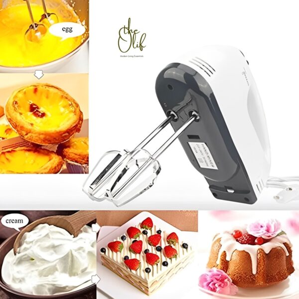 Multi-Purpose Electric Hand Mixer Beater – Perfect for Whipping, Mixing, and Baking.