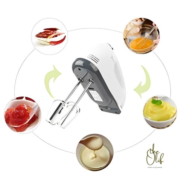Multi-Purpose Electric Hand Mixer Beater – Perfect for Whipping, Mixing, and Baking.